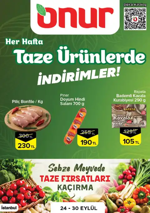 İstanbul - Taze Ürünlerde İndirimler