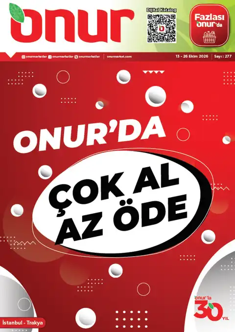 İstanbul - Onur'da Çok Al Az Öde