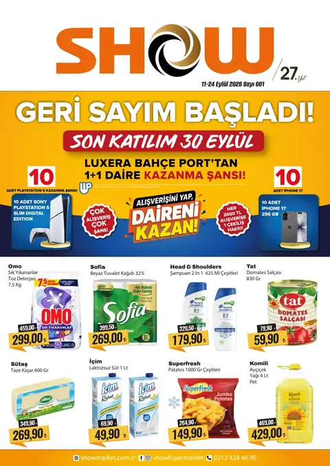 Show Market Katalog 2026-09-11 - 2026-09-24