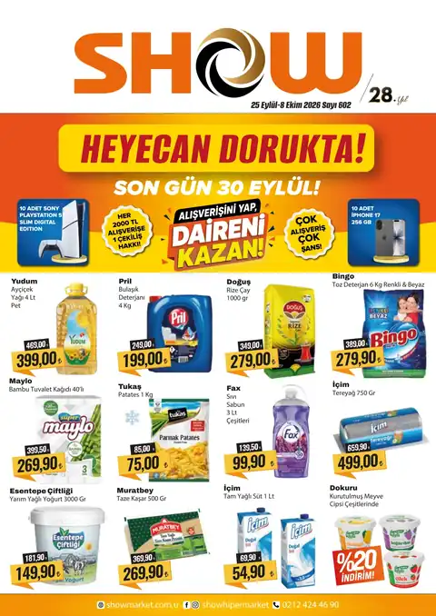 Show Market Katalog 2026-09-25 - 2026-10-08