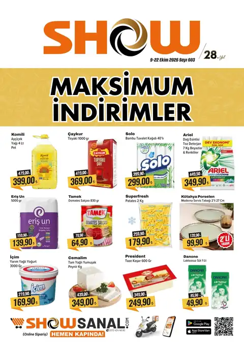 Show Market Katalog 2026-10-09 - 2026-10-22